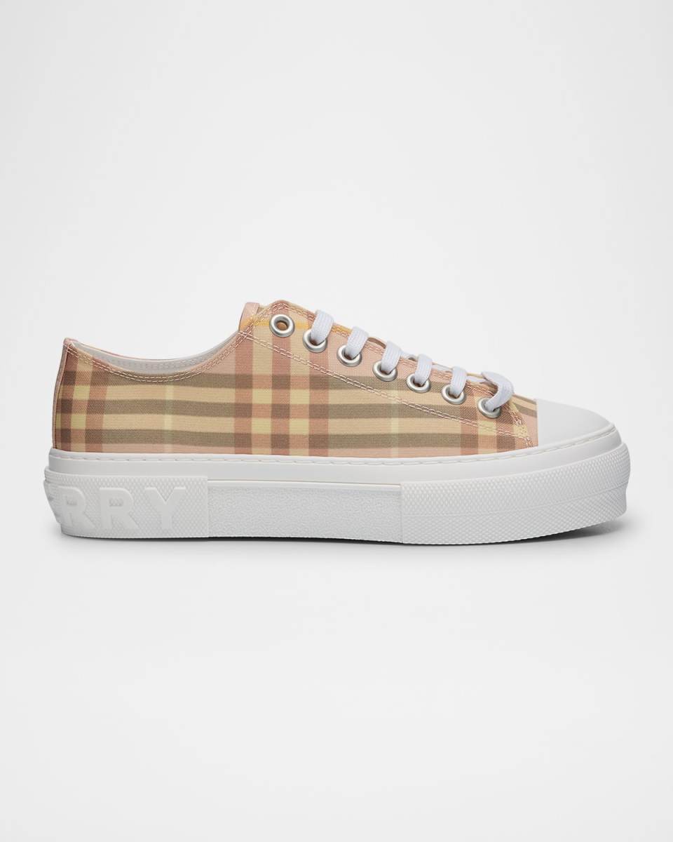 Jack Check Low-Top Sneakers